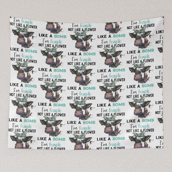 Item preview, Funny Cow gift-fragile like a bomb designed and sold by BRtisticDesigns.