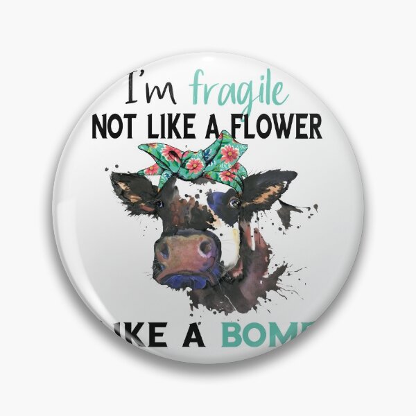 Item preview, Funny Cow gift-fragile like a bomb designed and sold by BRtisticDesigns.