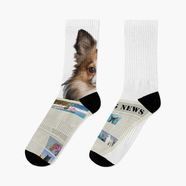 Item preview, Newspaper Breaking News Chihuahua Dog - Author Journalist designed and sold by Move-Art.