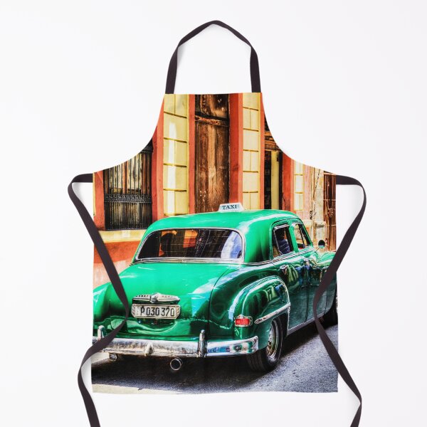 Item preview, Green Taxi In Havana, Cuba designed and sold by Paul Thompson Photography.