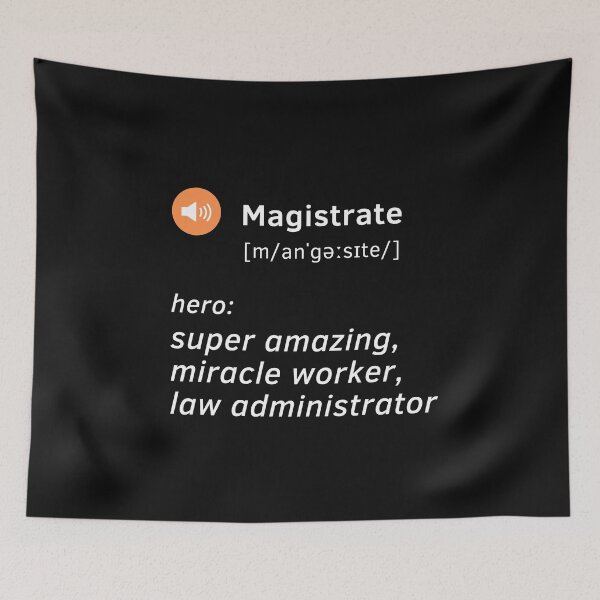 Item preview, Magistrate definition | nice idea gift designed and sold by chi vana.