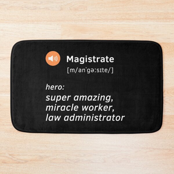 Item preview, Magistrate definition | nice idea gift designed and sold by chi vana.