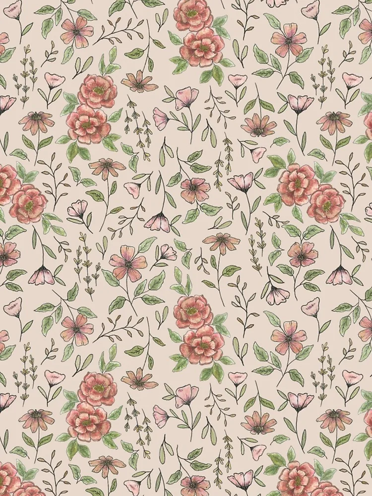 Thumbnail 4 of 4, iPhone Case, Spring Floral Pattern designed and sold by Lauren Ullrich.