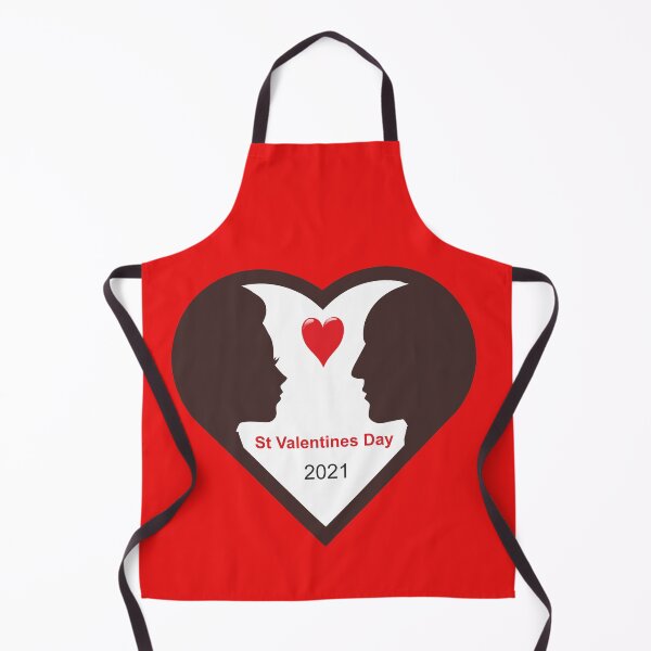 Item preview, St Valentines Day Couple silhouette in a heart designed and sold by ajtechdesigns.