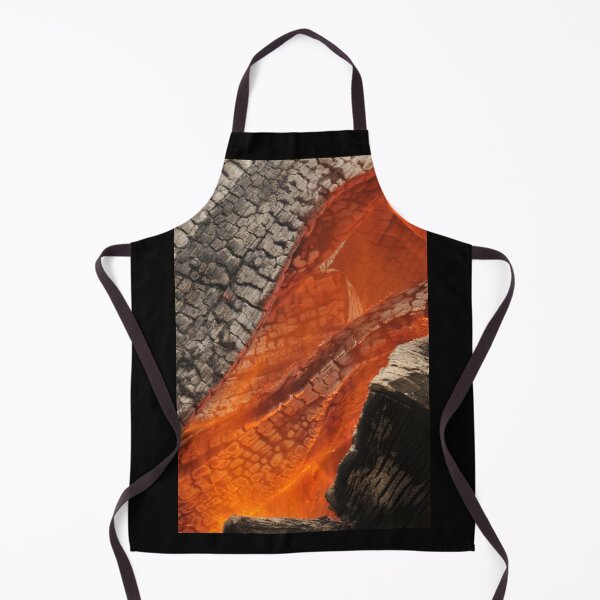 Item preview, Burning log in the campfire. designed and sold by wineandwords.