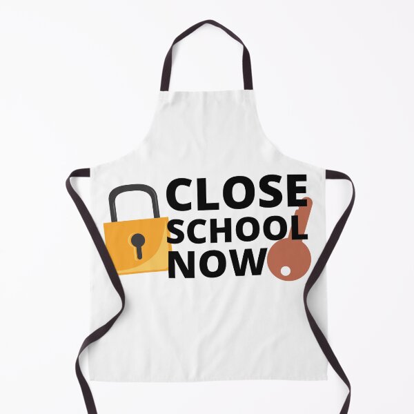 Item preview, Close School Now Lock and Key Design designed and sold by SweetAndSpice.