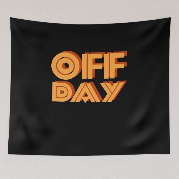 Item preview, Off Day Cool Retro Work Quote Job Office Humor Vintage 70s designed and sold by sillyquestions.