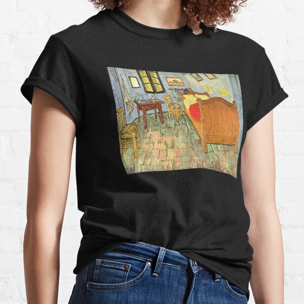 'Van Gogh's Bedroom' by Vincent Van Gogh (Reproduction) Classic T-Shirt