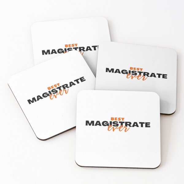 Item preview, Best Magistrate ever | funny family gift idea  designed and sold by chi vana.