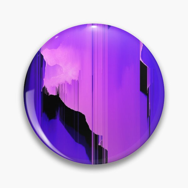 Item preview, Retro Wave Neon Storm - Glitch Art Print designed and sold by burning.
