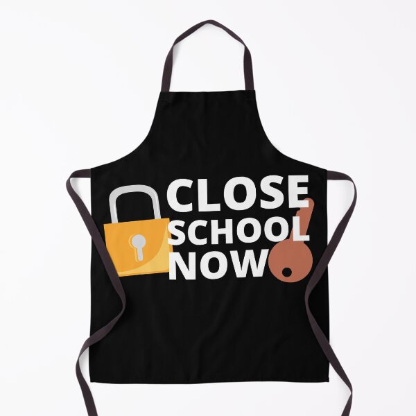 Item preview, Close School Now Lock and Key Design 2 designed and sold by SweetAndSpice.