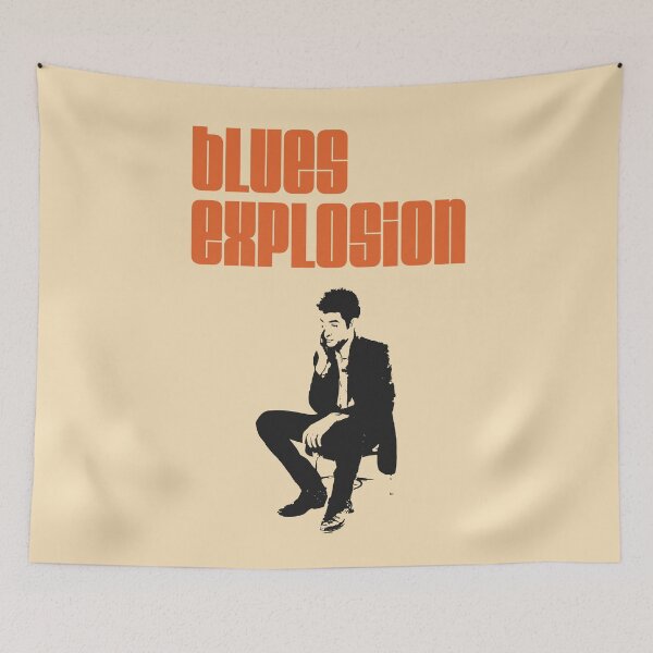 Aperçu de l'œuvre Explosion de blues créée et vendue par eyepoo.