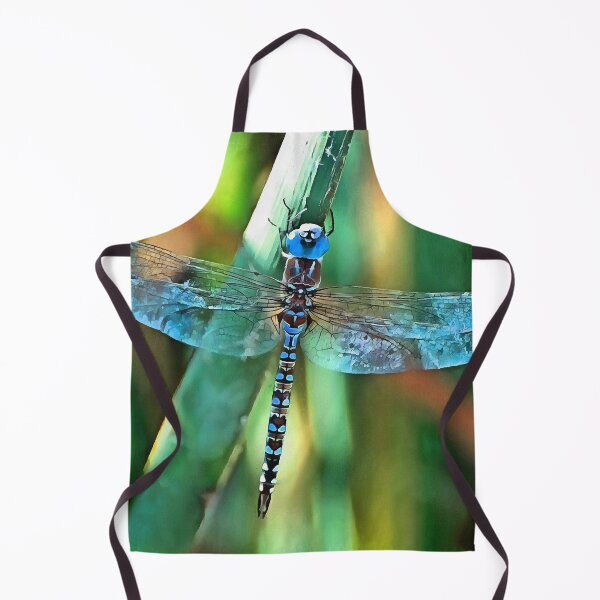 Item preview, Fantasy Dragonfly In Turquoise and Black designed and sold by taiche.