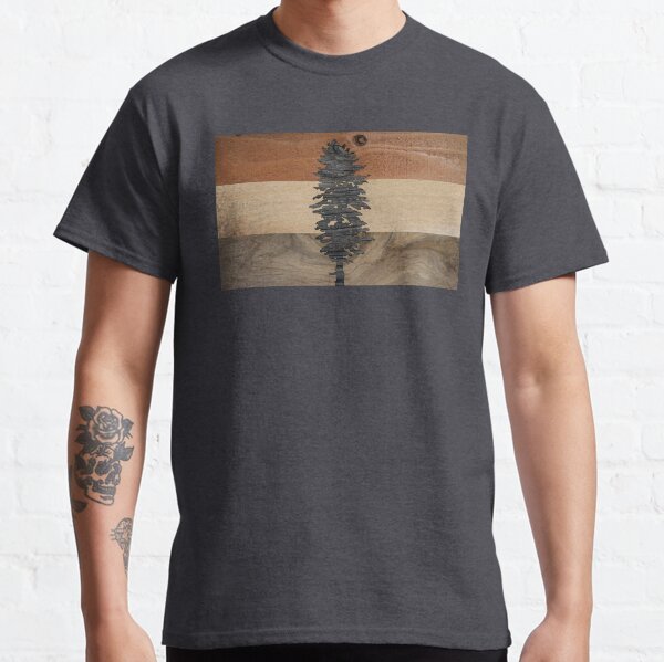 The Doug Flag in Wood Classic T-Shirt
