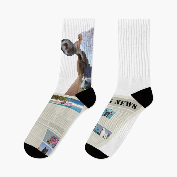 Item preview, Newspaper Breaking News Cow - Author Journalist designed and sold by Move-Art.
