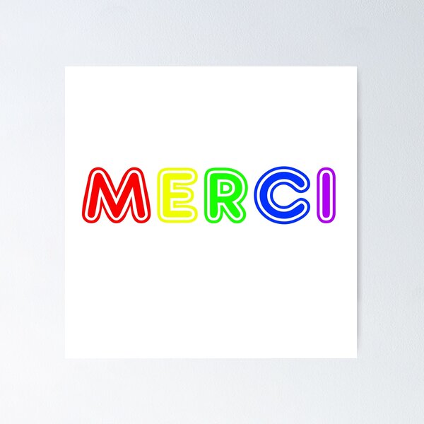 Item preview, Merci designed and sold by Han Zo.