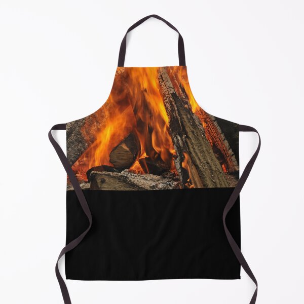 Item preview, Flames and logs in the bonfire. designed and sold by wineandwords.