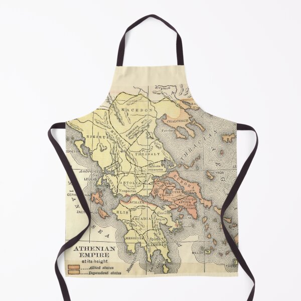 Item preview, Ancient Greek Map and the Athenian Empire designed and sold by ClassicalGreece.