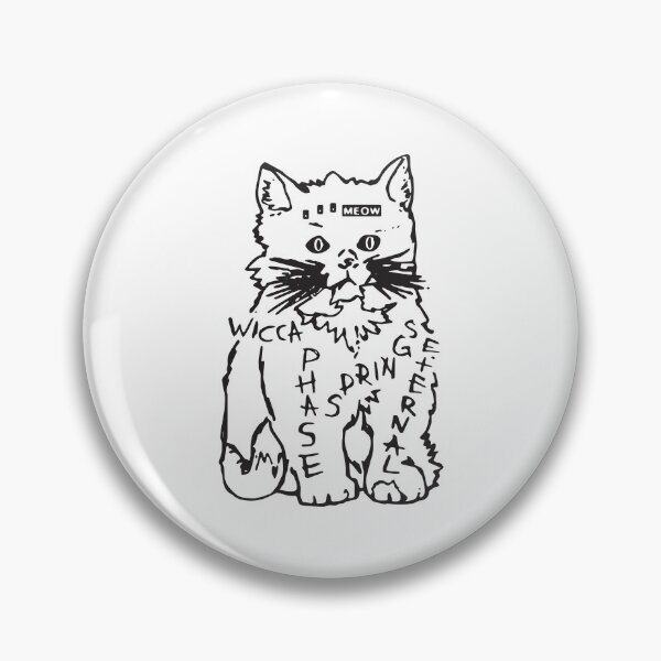 Item preview, Wicca Phase Springs Eternal KITTY CAT Shirt designed and sold by jason tully.