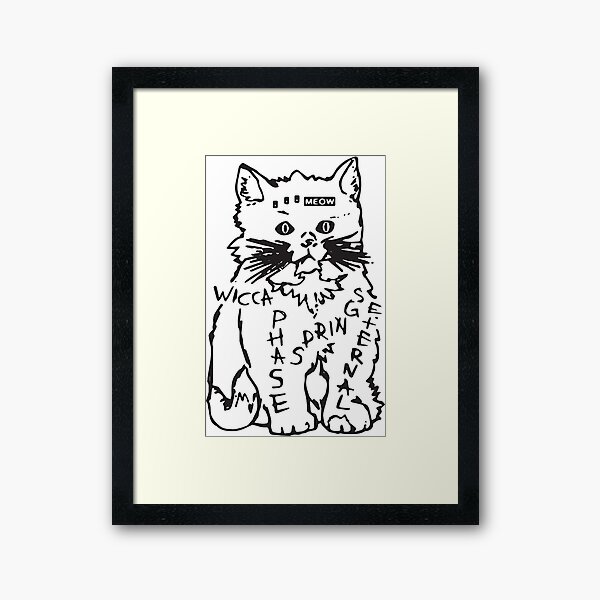 Item preview, Wicca Phase Springs Eternal KITTY CAT Shirt designed and sold by jason tully.