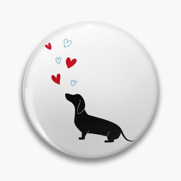 Item preview, Dachshund Heart designed and sold by SmartPooch.