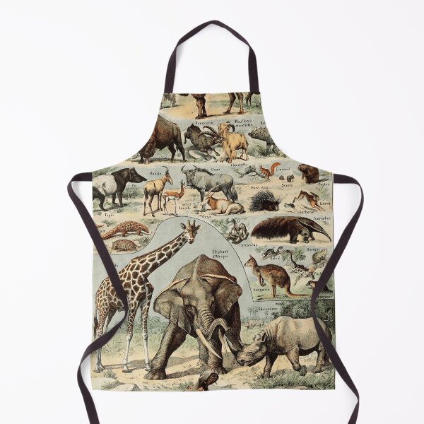 Item preview, Species of mammals chart poster art - Adolphe Millot  designed and sold by Vintage Designs +.