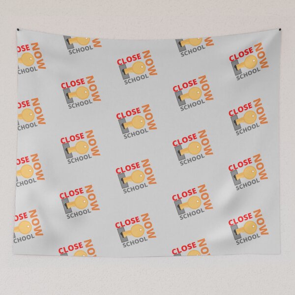 Item preview, Close School Now Key Design designed and sold by SweetAndSpice.