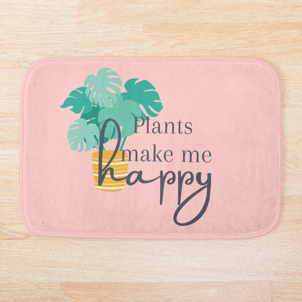 Item preview, Plants make me happy designed and sold by BlackIbis.