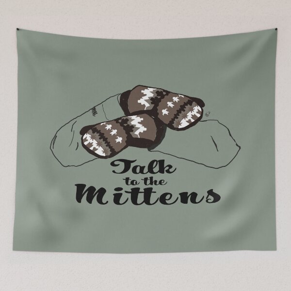 Item preview, Bernie Sanders's Mittens - Inauguration Meme - Talk To The Mittens designed and sold by SteamParliament.