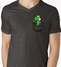 Pocket Yoshi Tshirt Men's V-Neck T-Shirt