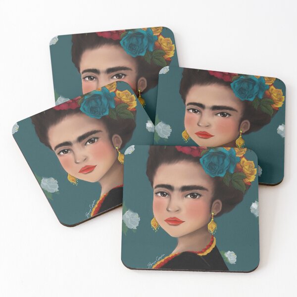 Item preview, Frida Kahlo designed and sold by Bronwyn Gilgallon Art.