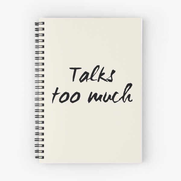 Item preview, Talks to Much, On the School Report designed and sold by shantishirts.