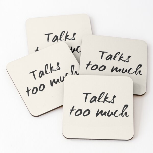 Item preview, Talks to Much, On the School Report designed and sold by shantishirts.