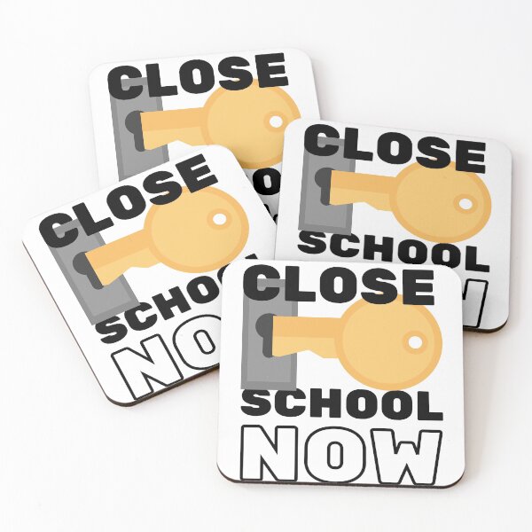 Item preview, Close School Now Yellow Keys Design designed and sold by SweetAndSpice.
