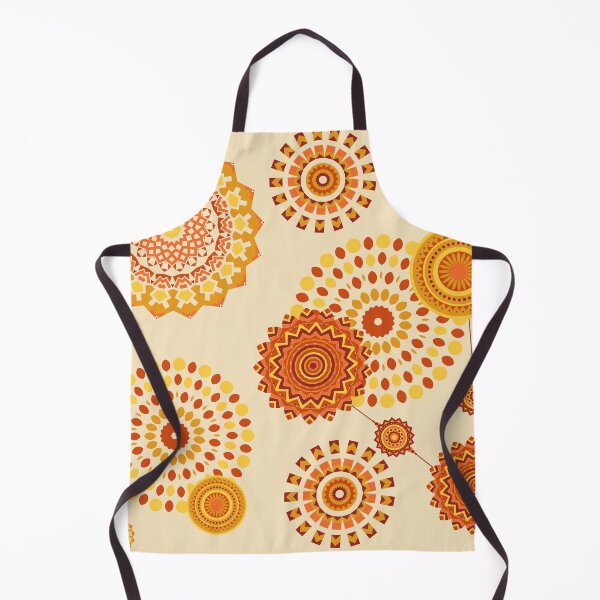 Item preview, Decorative Mandala Oranges Gift - Mandala Scrubs designed and sold by hyggekrog.