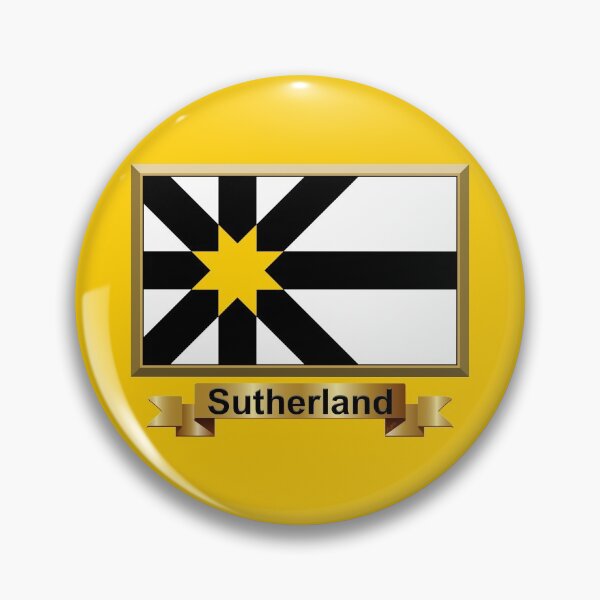 Item preview, Sutherland Flag Gifts, Masks, Stickers & Products (GF) designed and sold by mpodger.