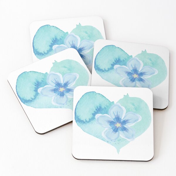 Item preview, Blue Flower - Watercolor Design designed and sold by PandaSoul.