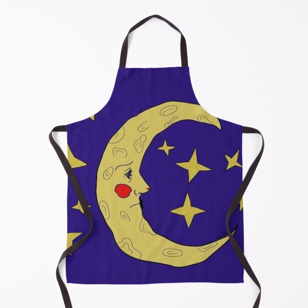 Item preview, Moon - Artsybibs designed and sold by bibszinha.
