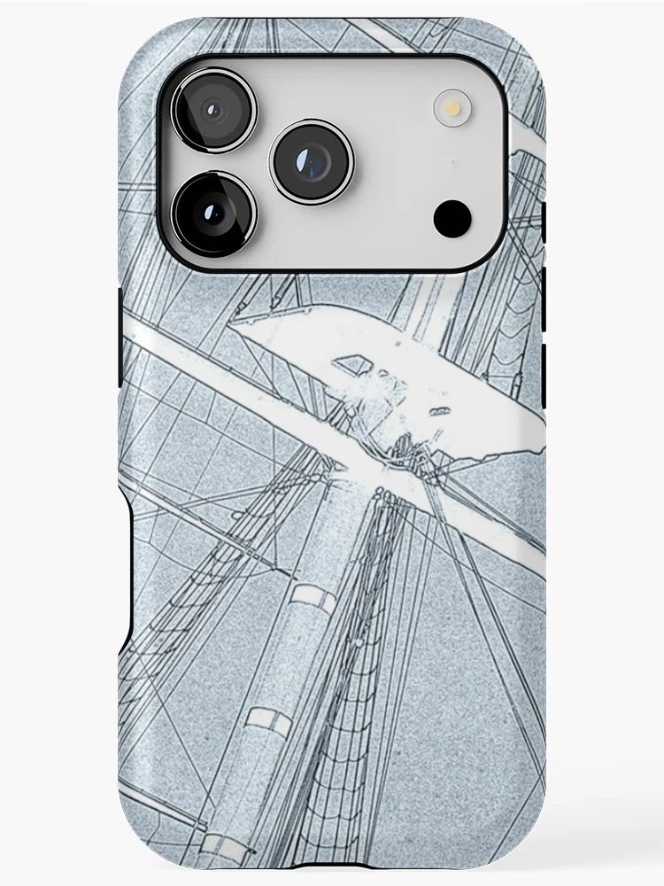 Thumbnail 1 of 4, iPhone Case, SHIPS RIGGING designed and sold by Peter Stratton.
