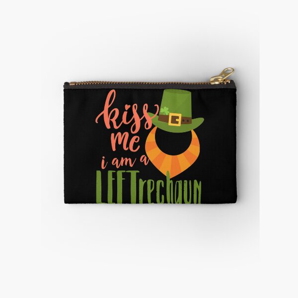Item preview, Kiss me im a LEFTrechaun designed and sold by DesignsByRisa.