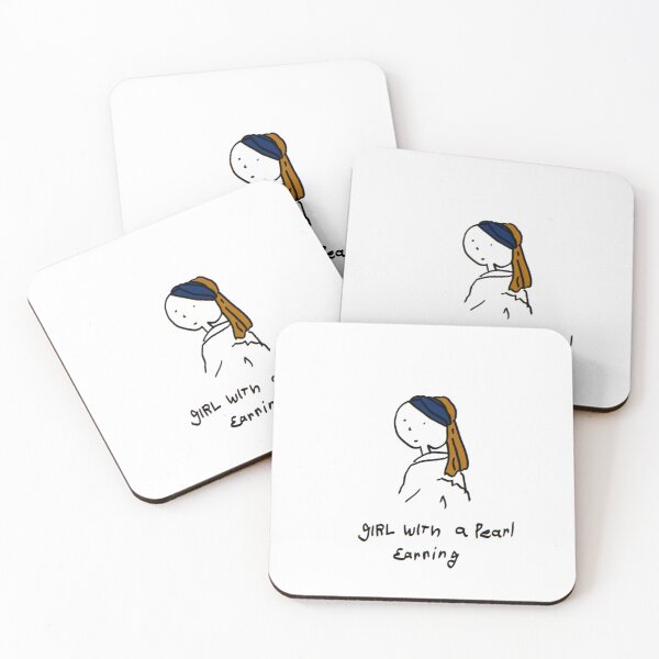 Item preview, girl with a pearl earring designed and sold by Ksenya Goritcyna.