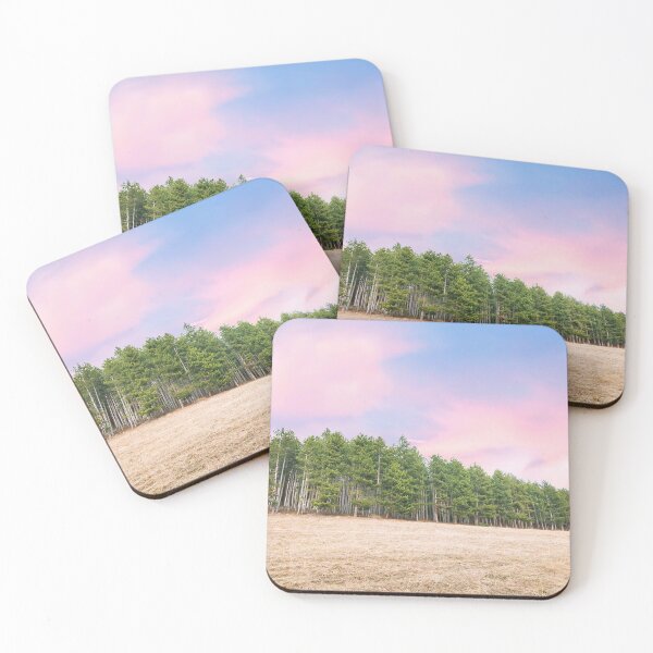 Item preview, Magik forest with pinky clouds designed and sold by nelllkata.