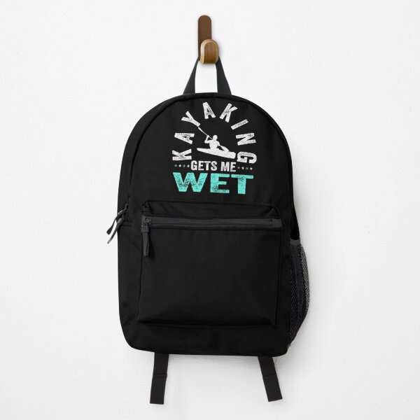 Item preview, kayaking gets me wet, funny vintage retro sunset kayak, unique gifts for kayaker designed and sold by PRINTED ..