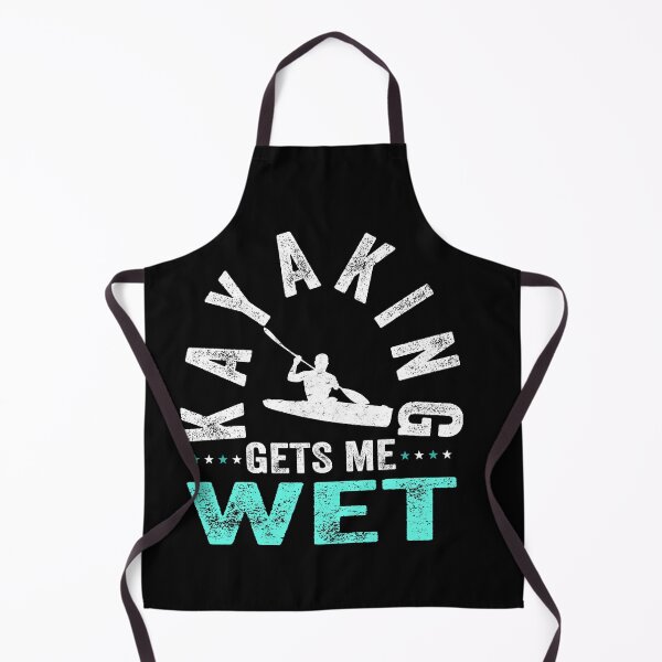 Item preview, kayaking gets me wet, funny vintage retro sunset kayak, unique gifts for kayaker designed and sold by PRINTED ..