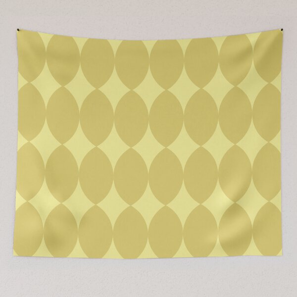 Item preview,  Vintage yellow pattern designed and sold by myseptember18th.