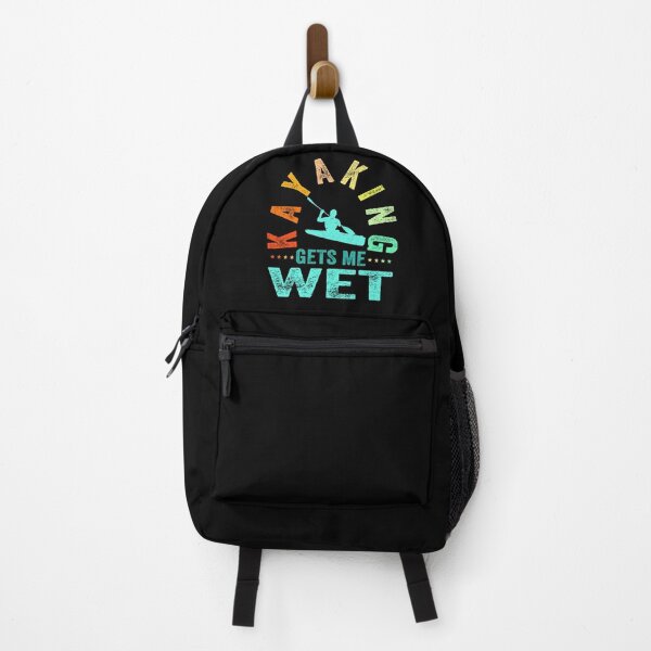 Item preview, kayaking gets me wet, funny vintage retro sunset kayak, unique gifts for kayaker designed and sold by PRINTED ..
