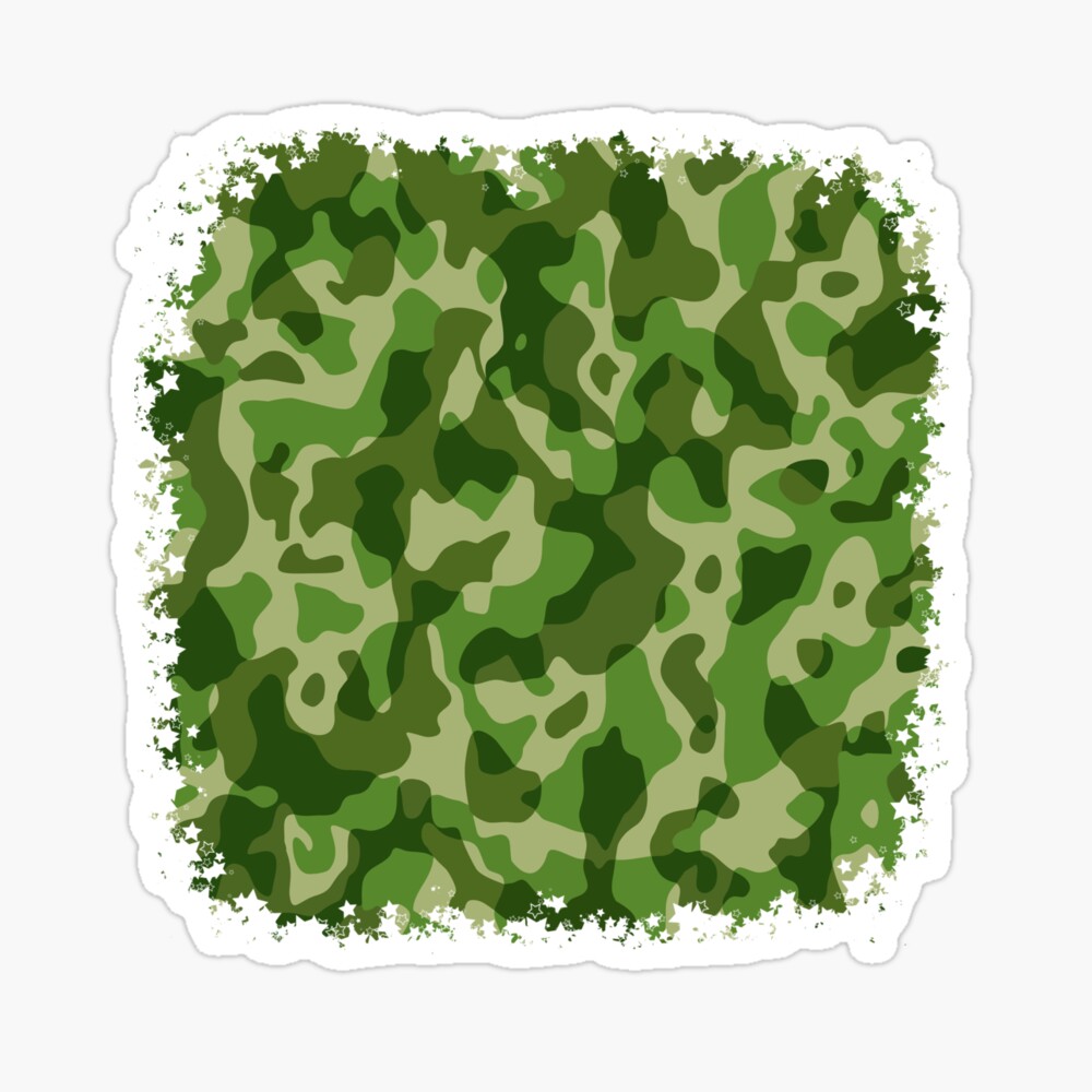 Green Camouflage Army Military Pattern