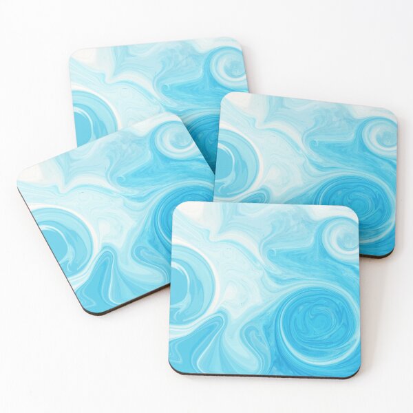 Item preview, blue ocean water waves designed and sold by meh4u2.