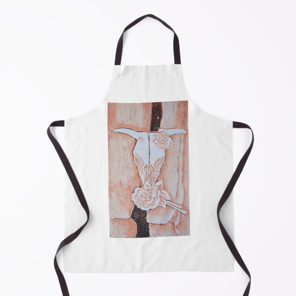 Item preview, after Georgia O'Keeffe's Cow's Skull with Calico Roses designed and sold by Inese.