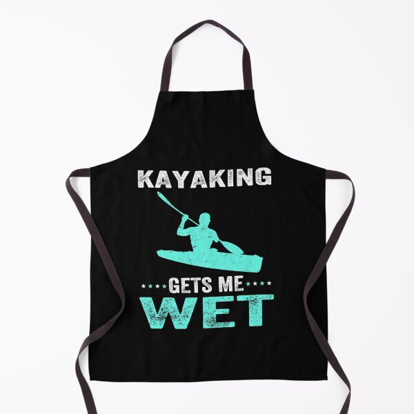 Item preview, kayaking gets me wet, funny vintage retro sunset kayak, unique gifts for kayaker designed and sold by PRINTED ..